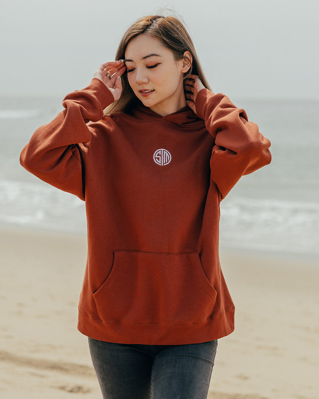 TSM Logo Hoodie Terracotta