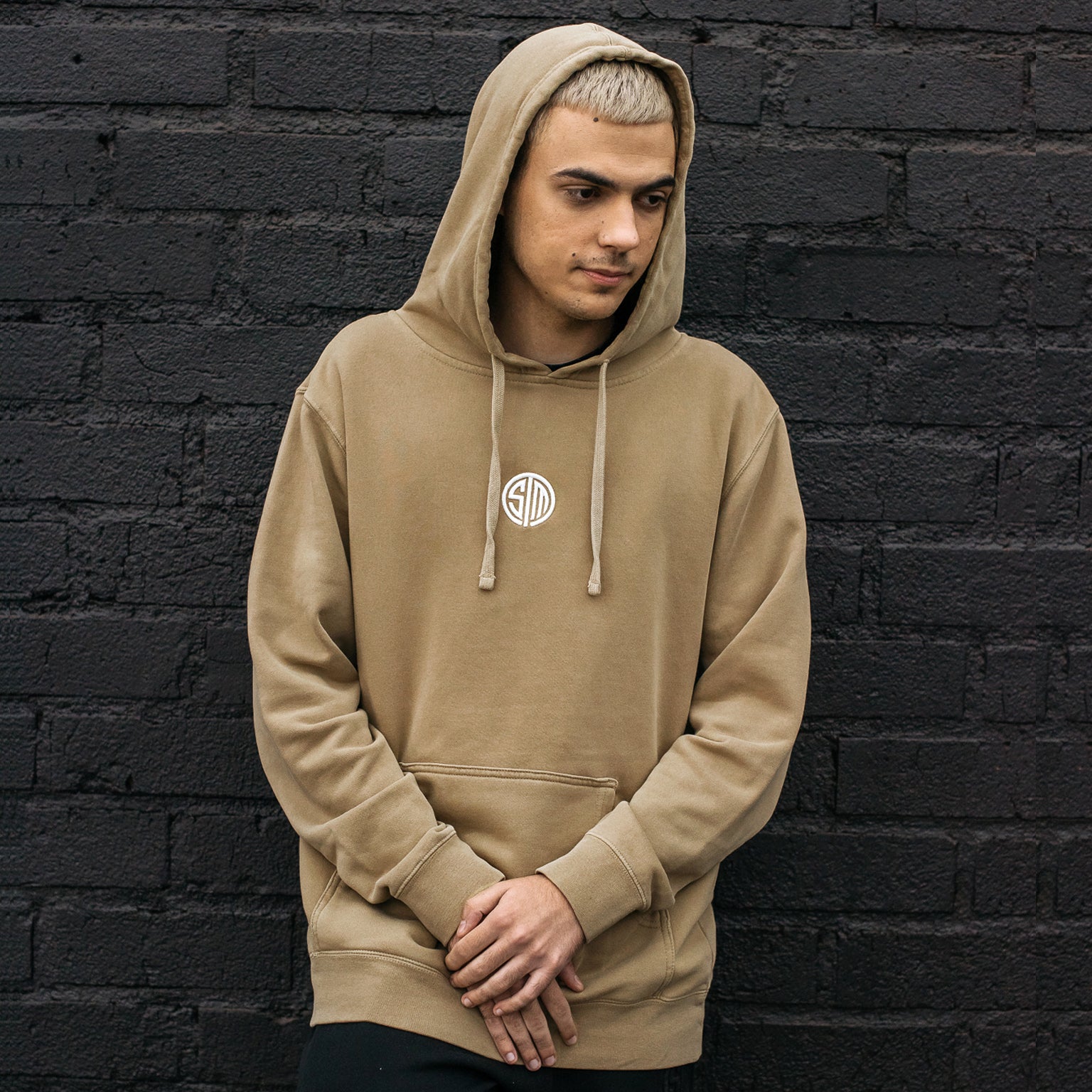 TSM Logo Hoodie Sandstone