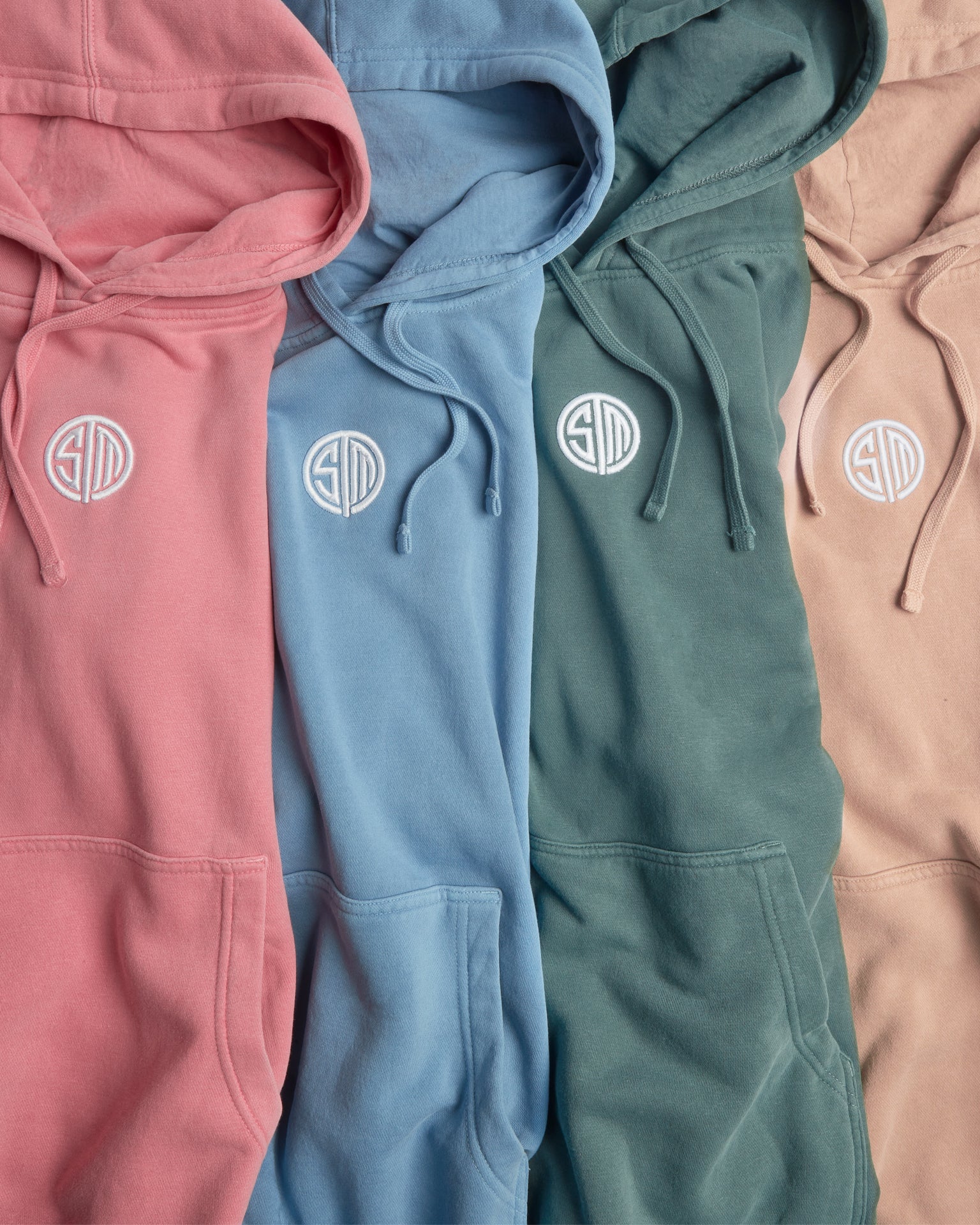 TSM Logo Hoodie River Blue