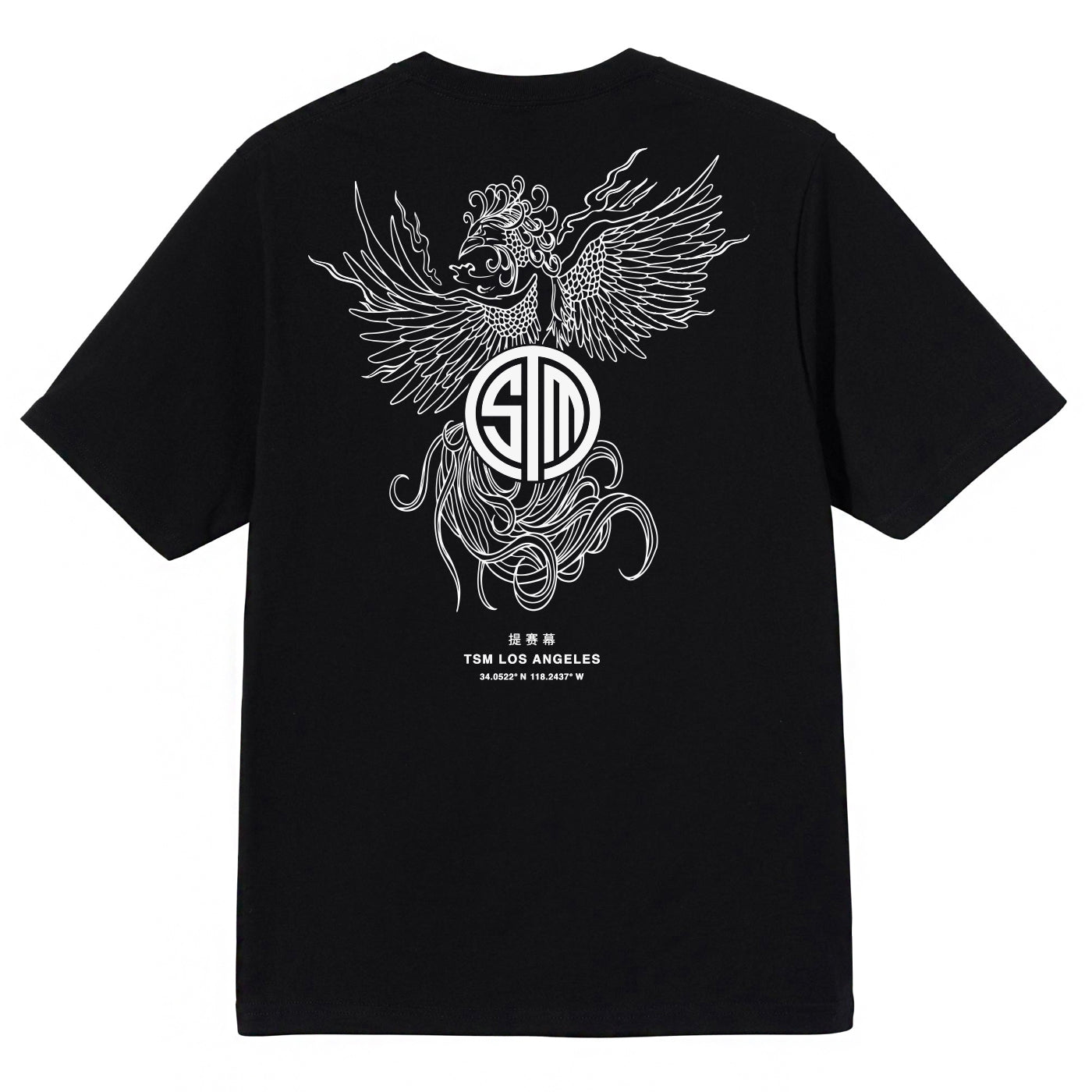 TSM Phoenix Tee Black