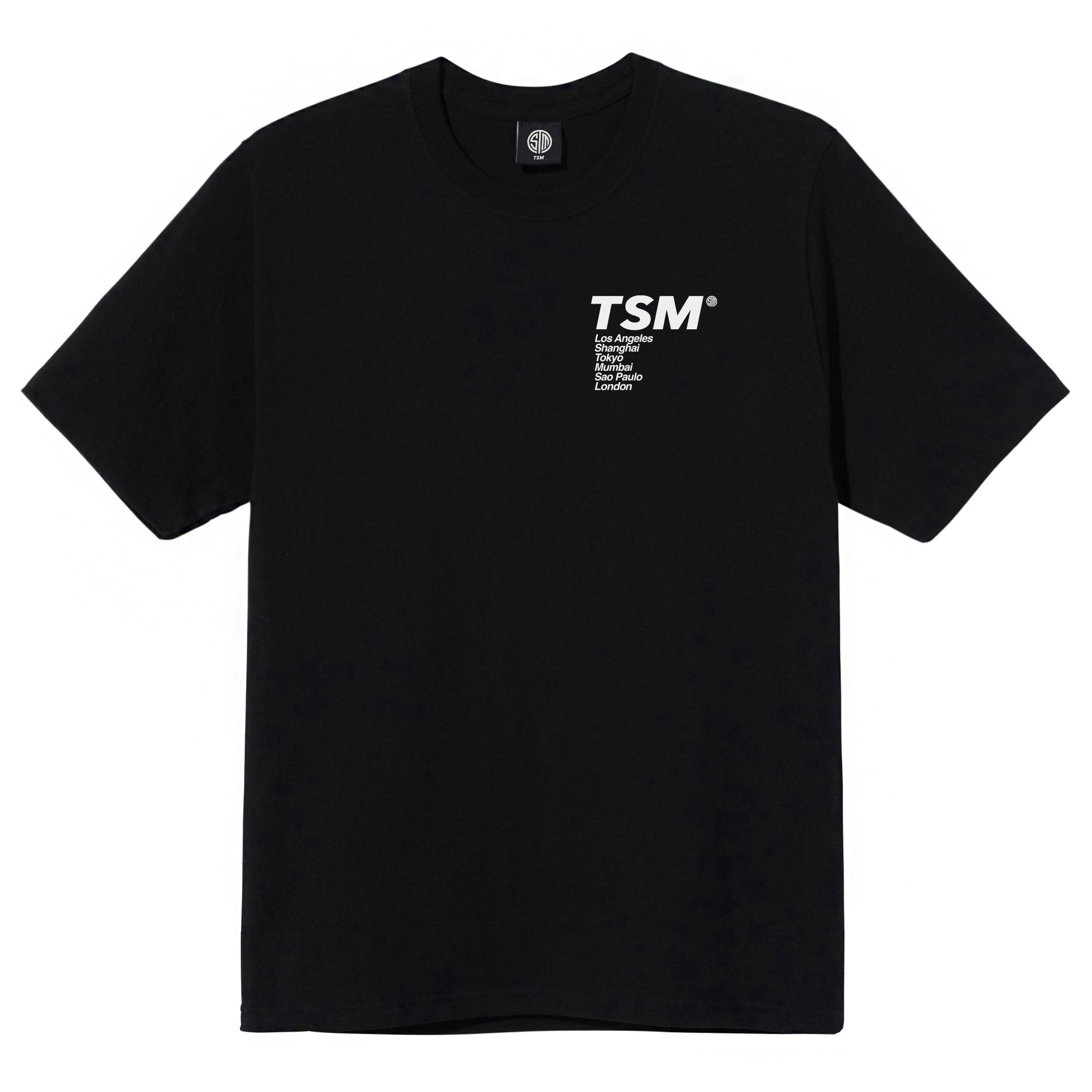 TSM Rose Tee Black